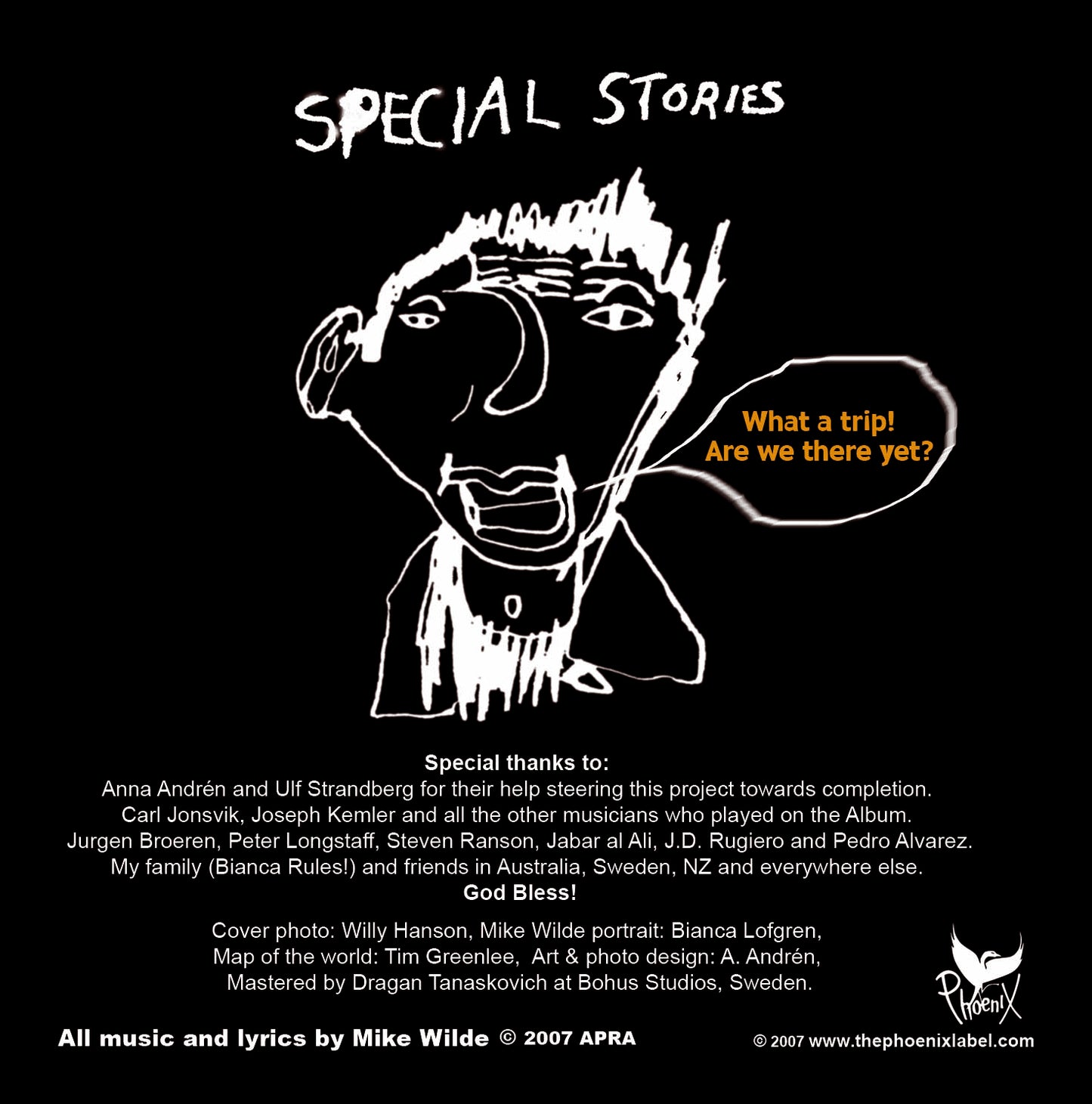 Special Stories CD